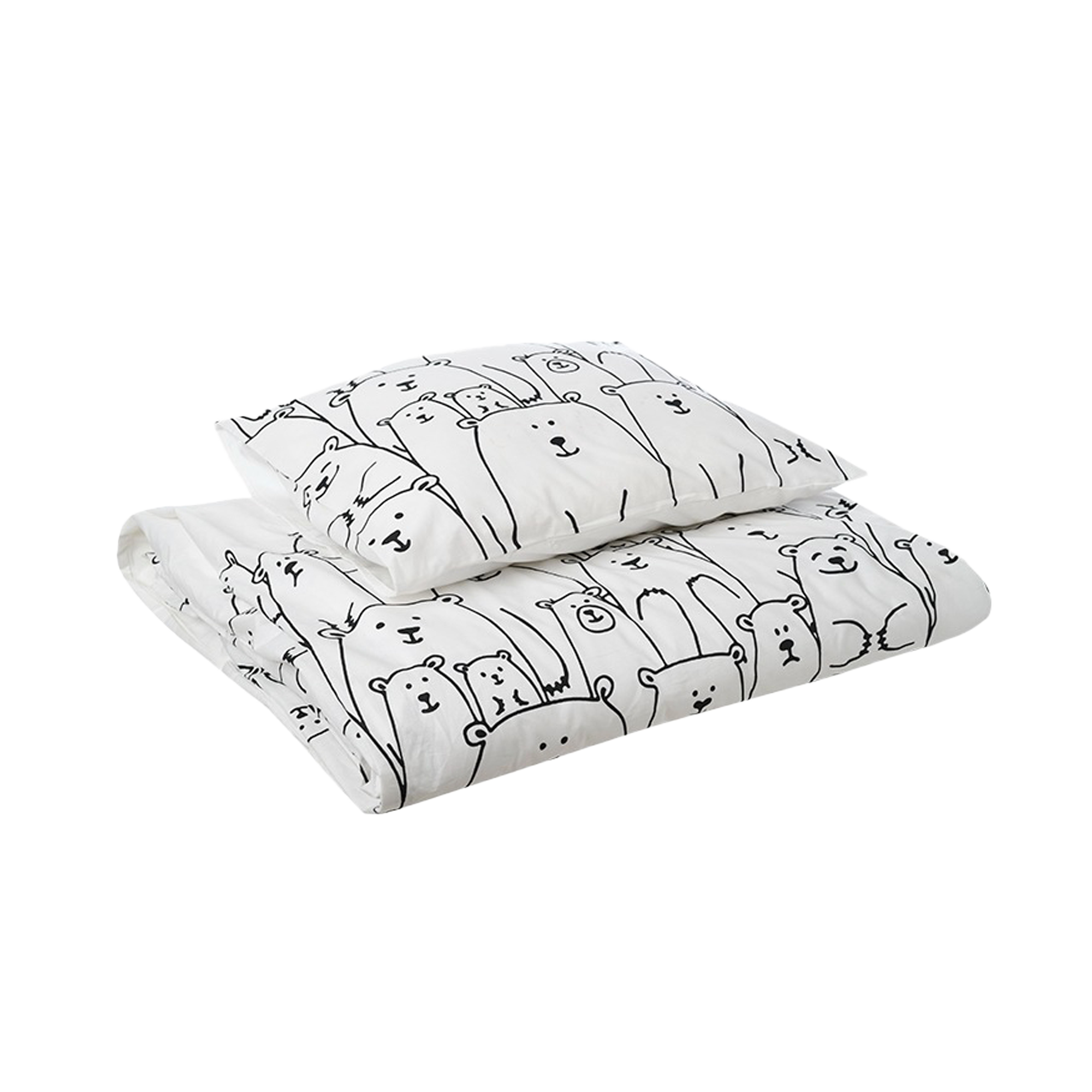 Laste voodipesukomplekt Karud