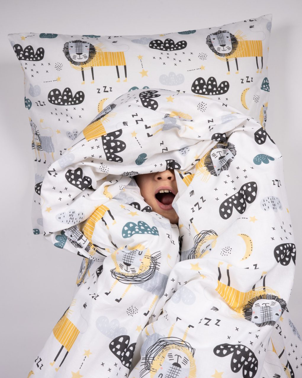 Laste voodipesukomplekt Lõvi