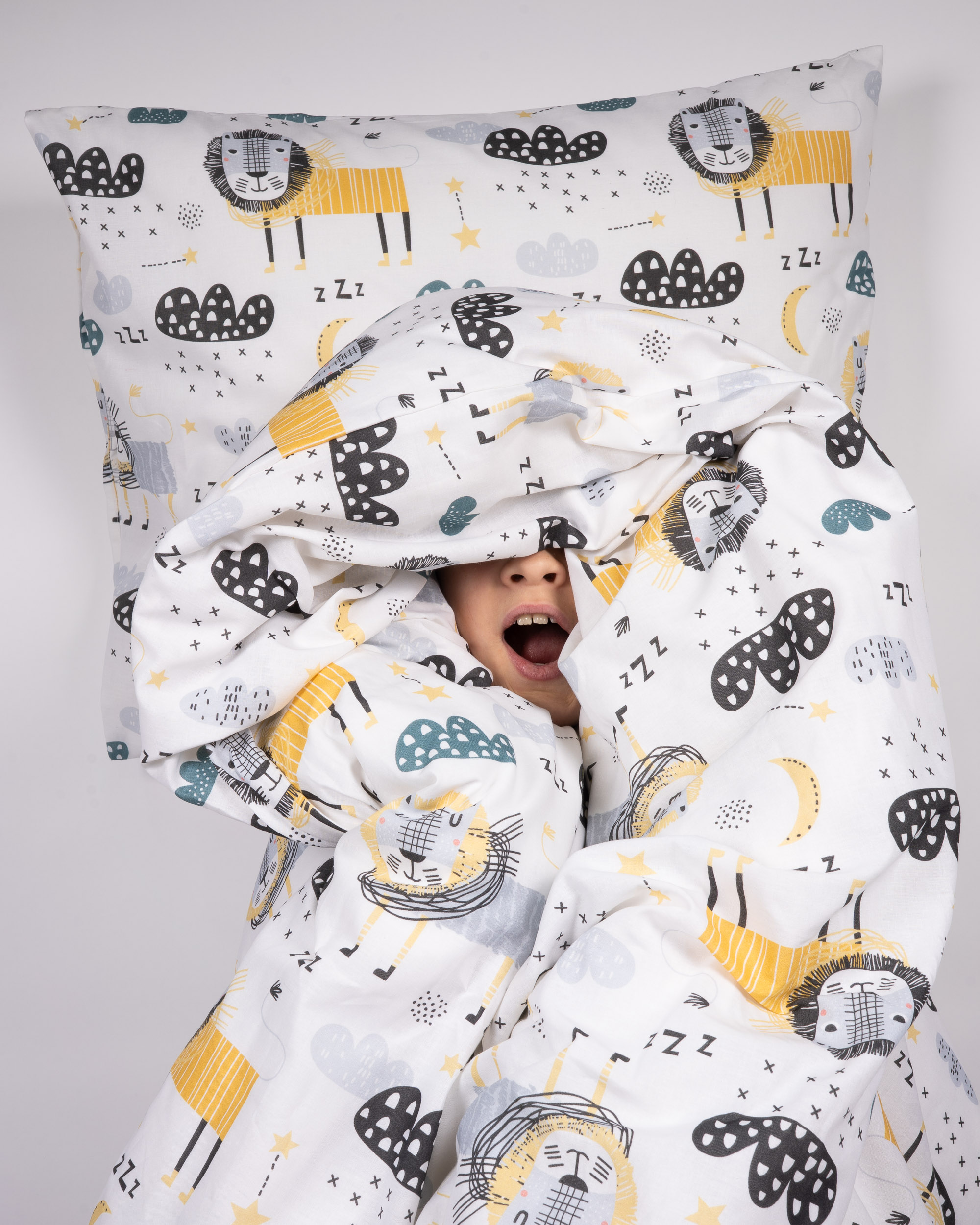 Laste voodipesukomplekt Lõvi